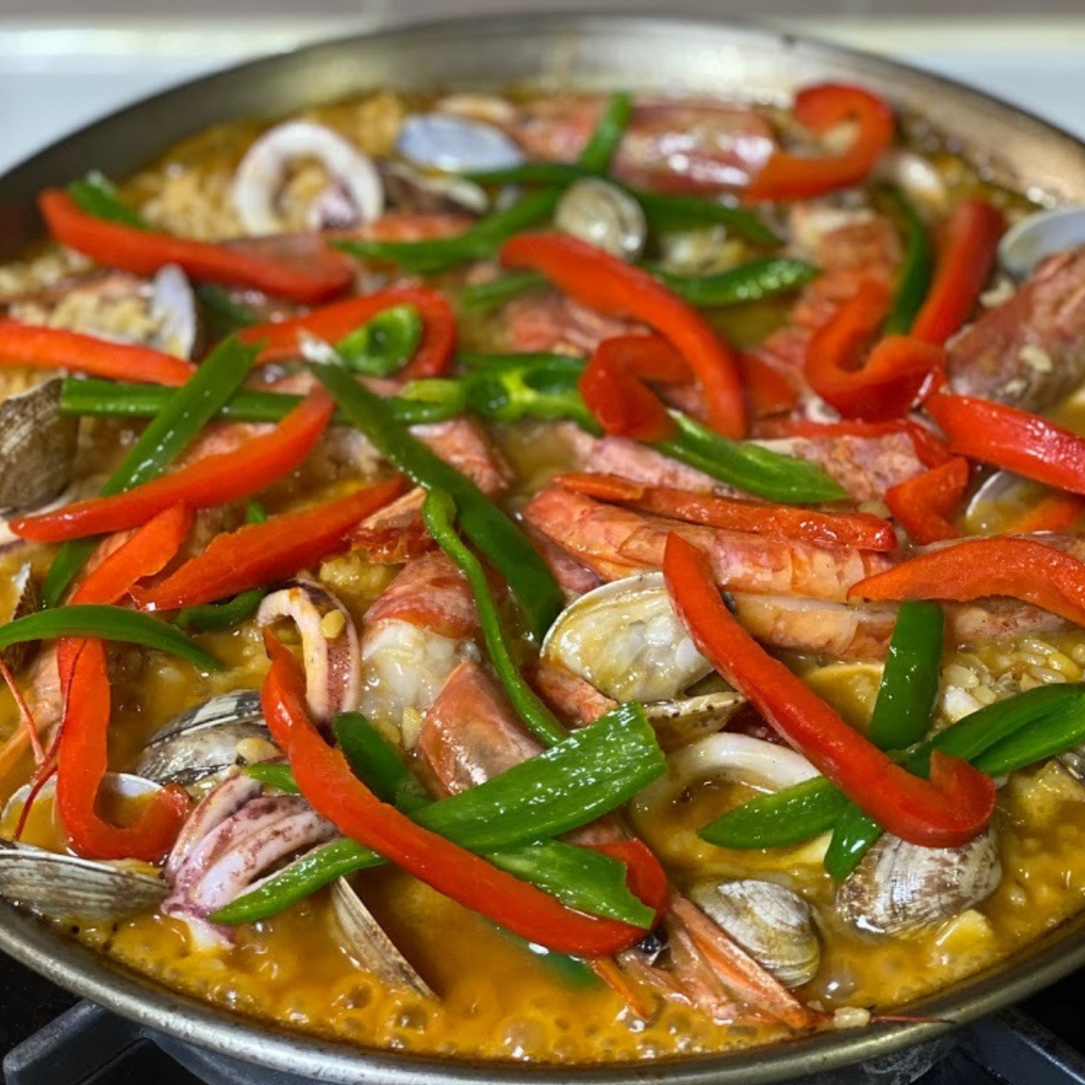 <過去販売商品>週替わり弁当 魚介のパエリア